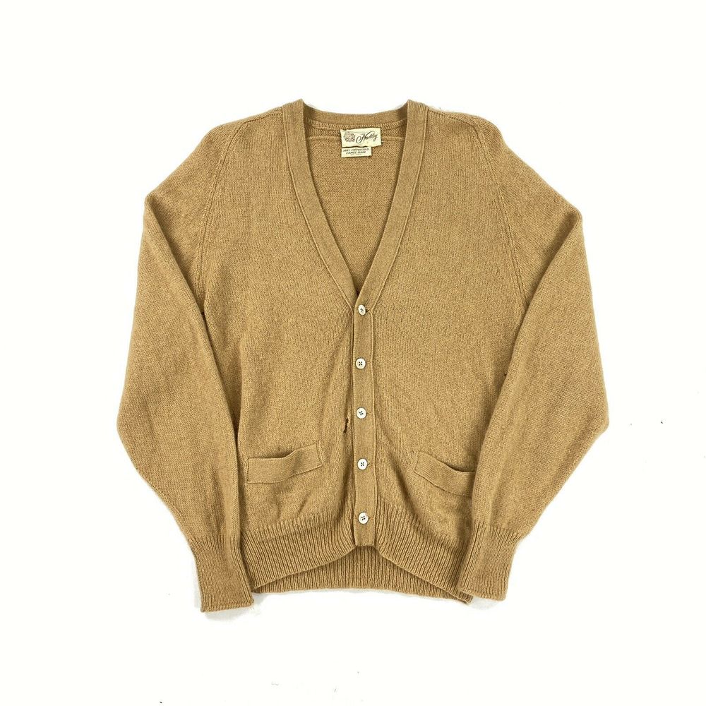 Hadley 100% Imported Camel Hair Cardigan Sweater